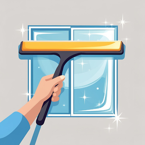 Lavage de vitres classiques