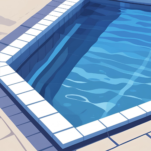 Nettoyage bords de piscine